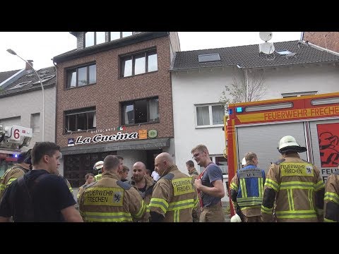 Angebranntes Essen - 1 Verletzte in Frechen am 13.07.19