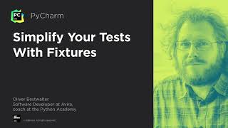 Simplify Your Tests with Fixtures
