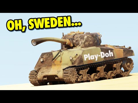 SWEDEN TRIED TO MAKE A SHERMAN - Sherman III/IV in War Thunder