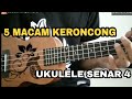 Tutorial 5 Macam Keroncong Ukulele Kentrung Senar 4 Mudah Di Pahami