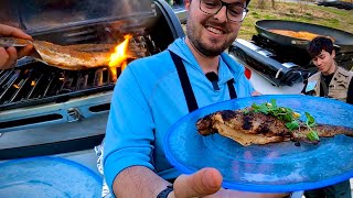 I Cooked Trout for a STRANGER at The River..