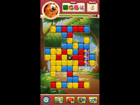 Toon Blast Level 6647 - NO BOOSTERS 🐻🐺🐱 | SKILLGAMING ✔️