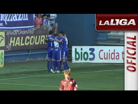 Gol de Marquitos (1-0) en el SD Ponferradina - CE Sabadell - HD