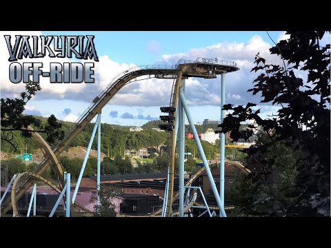 Valkyria Off-Ride Footage, Liseberg B&M Dive Coaster | Non-Copyright