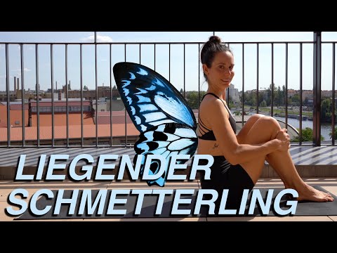 Liegender Schmetterling
