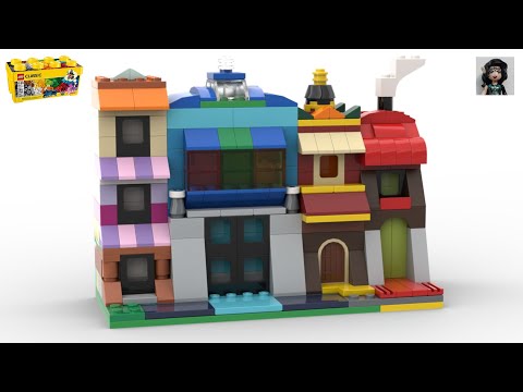 OLD TOWN Lego classic 10696 ideas How to build