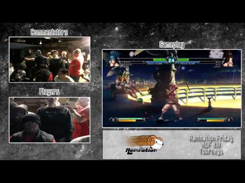 Today Ramnation Kof XIII Tourney Feat. Southtown Arcade Players @9:30pm PST