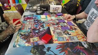Yugioh Match at Locals for Yugioh Day! Round 1: Sky Striker vs Power Patron Artmage!