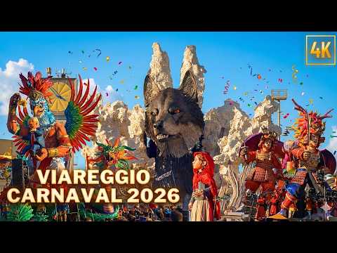Viareggio Carnevale 2026 | Italy’s EPIC Giant Float Parade
