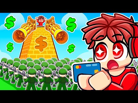 I Bought the STRONGEST Tower in Roblox Tower Defense!