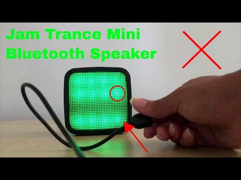 ✅ How To Use Jam Trance Mini Bluetooth Speaker Review