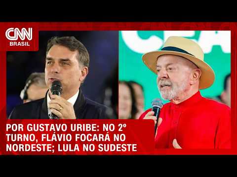 No segundo turno, Flávio focará no Nordeste e Lula se dedicará ao Sudeste | BASTIDORES CNN