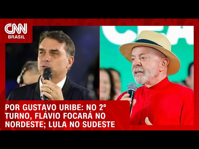 No segundo turno, Flávio focará no Nordeste e Lula se dedicará ao Sudeste | BASTIDORES CNN