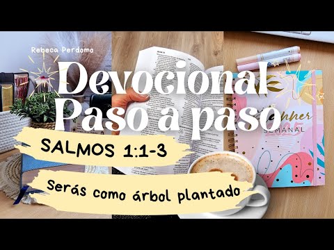 How to do a devotional? 📖✨️ Let's do it together! Psalms 1:1-3 #devotional #biblereading 🙌🏻🌳