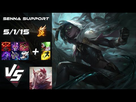 SUPPORT Senna vs Rakan - NA Challenger Patch 14.6