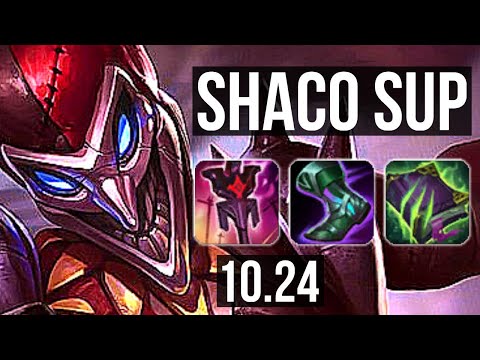 SHACO & Xayah vs LUX & Kai'Sa (SUPPORT) | 2.6M mastery, 5/2/14, 500+ games | EUW Diamond | v10.24