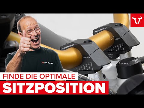 RICHTIGE Sitzposition dank variabler Lenkerverlegung | SW-MOTECH