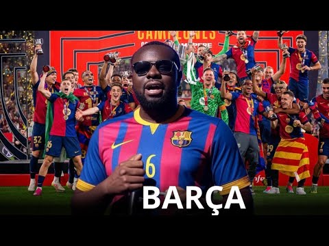 GIMS -  BARÇA MON ÉQUIPE ♥️  FOOT & RAP ⚽🔥