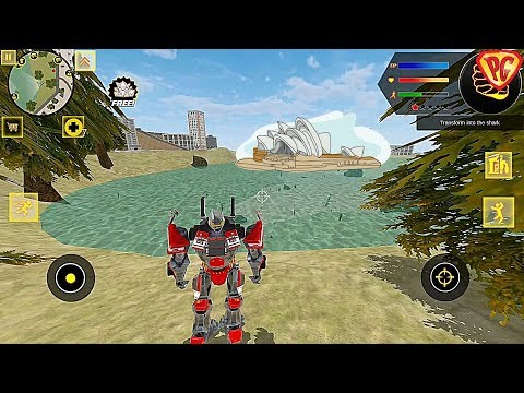 Robot Shark 2 - Firetruck Robot | Walkthrough GamePlay #3