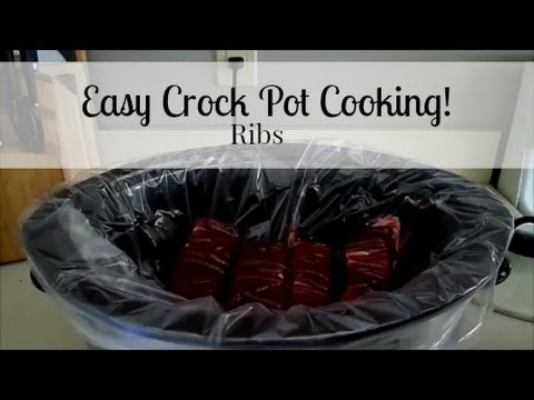 Crock Pot Cooking! {Ribs}