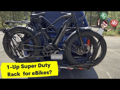 eBike | 1-Up Super Duty Hitch Rack | Review & Demo | Biktrix Juggernaut Ultra Beast 2