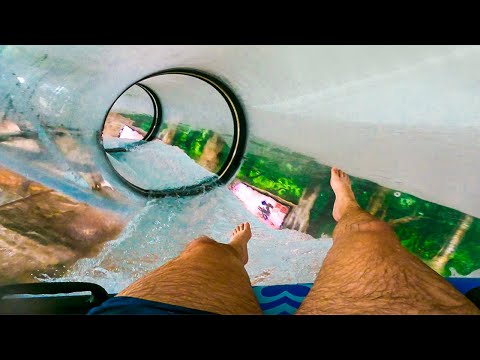 The Longest Water Slide in Europe - Jungle Eclipse | Suntago