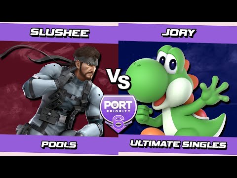 Port 6 Pools - Slushee (Snake) Vs. Jory (Yoshi) SSBU Ultimate Tournament