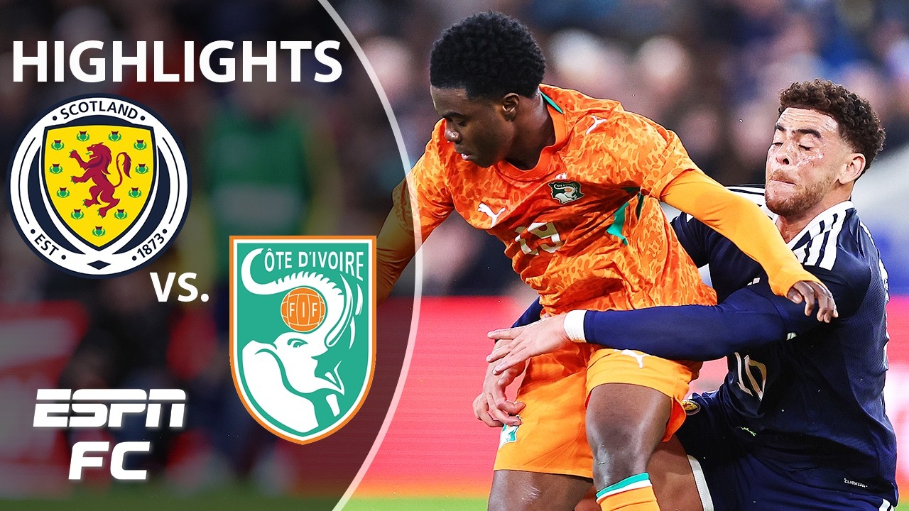 Scotland vs Côte d'Ivoire Highlights