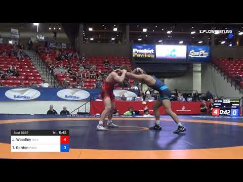 92 Kg Quarters Jakob Woodley Oklahoma Vs Tyrell Gordon Panther Wrestling Club RTC