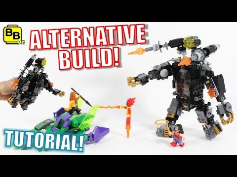 LEGO JUSTICE LEAGUE 76097 ALTERNATIVE BUILD BATBUSTER MECH! Video