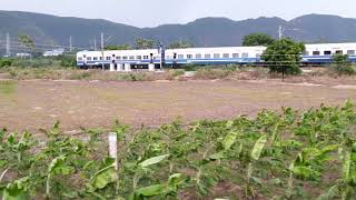 preview picture of video 'Natural beauty of Vijaywada-Guntur Railway line..'