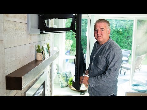 Above Fireplace TV Mount - The MantleMount MM540