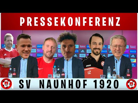 DIE ERSTE PRESSEKONFERENZ DES SV NAUNHOF 1920 [KREIS OBERLIGA, FUSSBALL, SACHSEN]