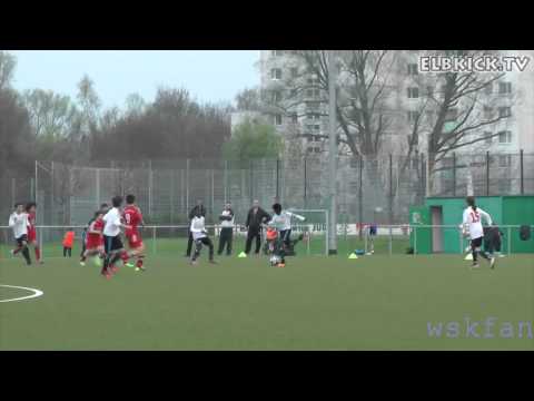 SC Vorwärts-Wacker 04 Billstedt - HSV (U12 D-Jugend, Pokalrunde 3) - Spielszenen | ELBKICK.TV