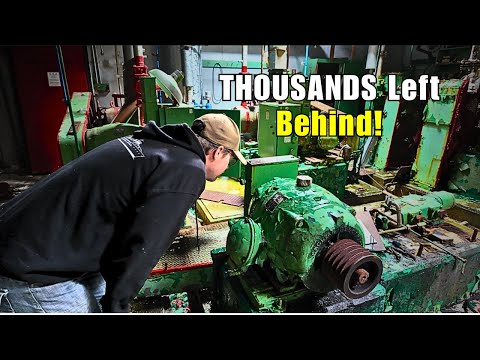 We Found THOUSANDS of Dollars in Machinery ABANDONED! | Namu