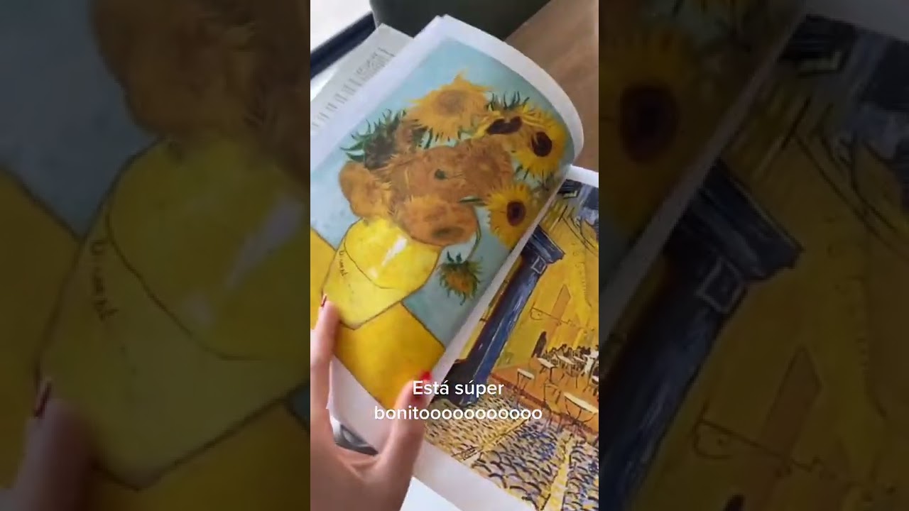 Me Acaba de Llegar mi Libro para Colorear de Van Gogh | TikTok madeleinelaram