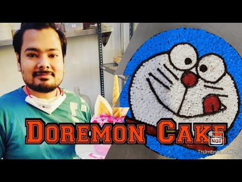 Doremon cake | Easy doremon Cake | How to make doremon cake