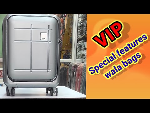 VIP new model hard trolley bag special features