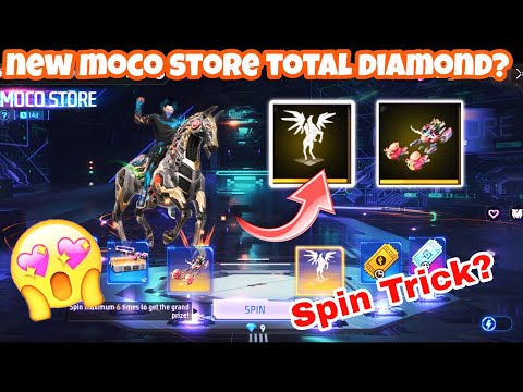 FF New Moco Store Total Diamond | Moco Store Spin Spin Free Fire | Free Fire Moco Store Spin Today