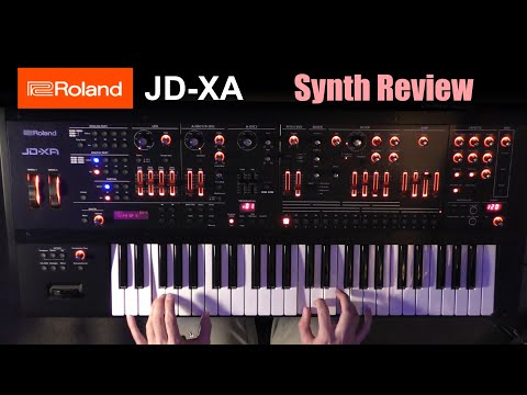 Демонстрация звучания и обзор синтезатора Roland JD-XA