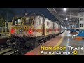 New Announcement 3 | GNT Tirupati +Rayagada +Falaknuma Sf & More |Non Stop Train Announcement 8 | IR