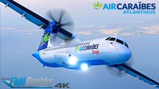 Air Caraibes Simply "2015 livery" "F-OSIV" Hans Hartmann ATR 72-600 video