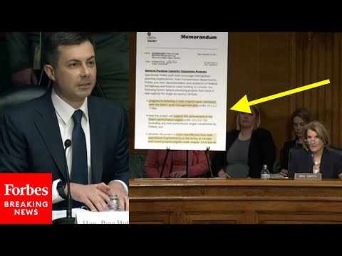 JUST IN: Shelley Moore Capito Confronts Buttigieg About Memo That Left Her 'Very Troubled'