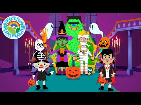 🎃Halloween Queen 🧙‍♀️| 🌈 The Rainbow Collections | Spooky Music for Kids & Toddlers