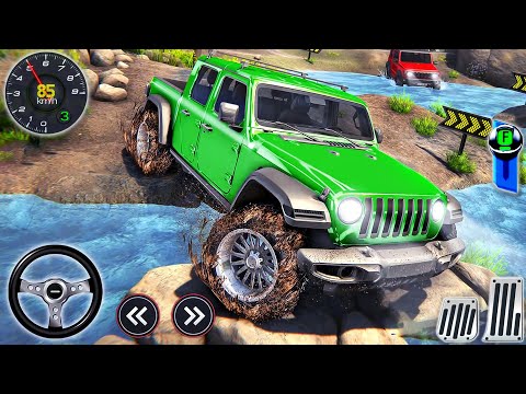 Jeep Driving Offroad Simulator 2024 - 4x4 SUV Luxury Prado Driver 3D - Android GamePlay