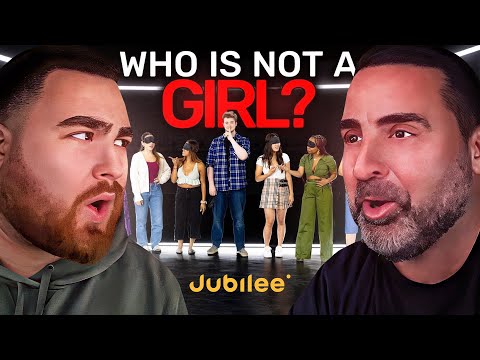 LosPollosTV And Dad React To 6 Girls vs 1 Secret Boy | Odd One Out