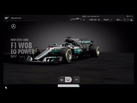 Thumbnail for PS4 - Gran Turismo SPORT - "Mercedes-Benz F1 W08 EQ POWER 2017" by Mercedes-Benz W08