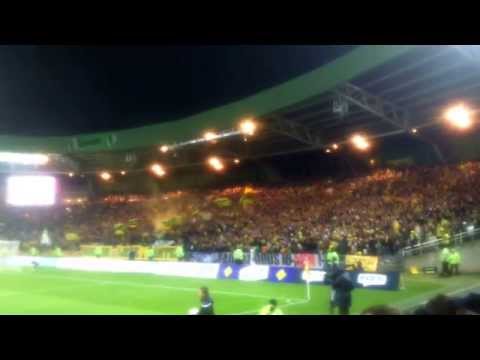 Ambiance Égalisation V.Bessat FC Nantes-Lyon CDF