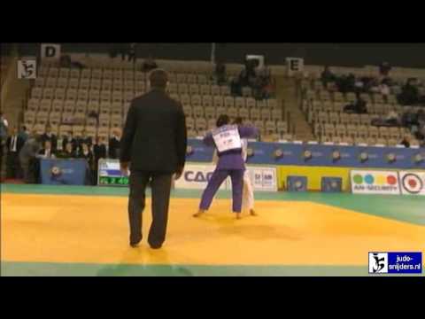 Judo 2013 European Open Women Prague: Barrios (VEN) - Perenc (POL) [-57kg]