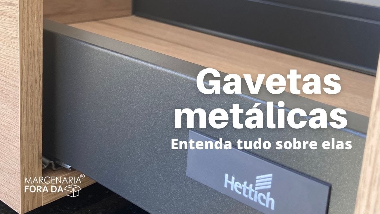 Gavetas metálicas. Por que usar e quais são os seus diferenciais?